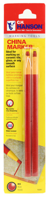 2PK RED China Marker