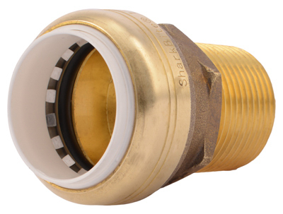 1x1 PVC MNPT Connector