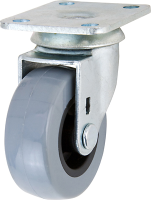 2" GRY TPR Swiv Caster