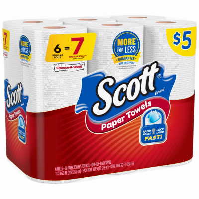 6PK Scott Paper Towels