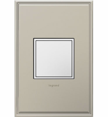 1G WHT Pop Out Outlet