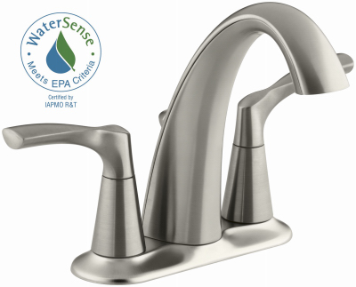 NI 2Hand 4" Lav Faucet