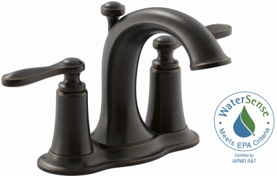ORB 2Hand 4" Lav Faucet