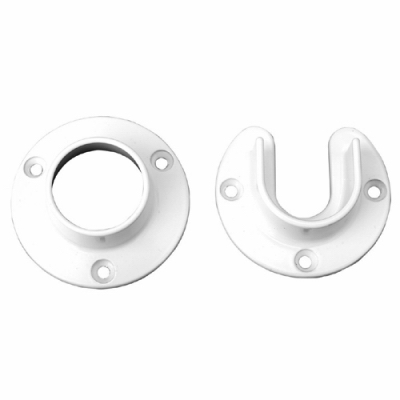 PR WHT Pole Socket
