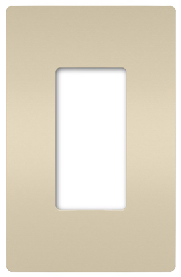 ALM 1G Plas Wall Plate