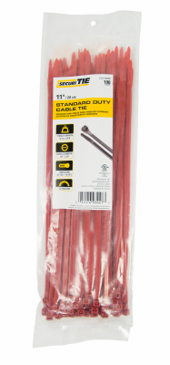 100PK 11" RED STD