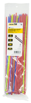 100PK 14" STD Tie ASSTD
