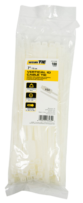 100PK 4" NAT Vert Tie