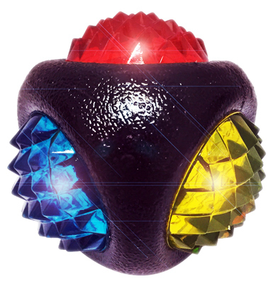 3" LED Ball Dog Toy