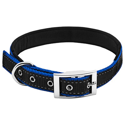 PE 1x26 BLK/BLU Collar