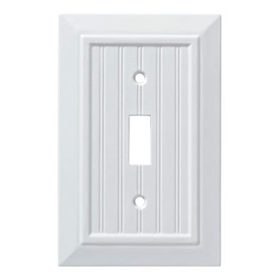 WHT Bead SGL Swit Plate