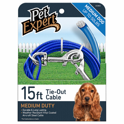 PE 15' LW Dog Tie Out
