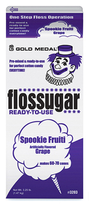 3-1/4LB Grape Flossugar