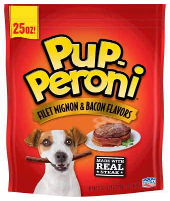 Pup22.5OZ Fil/Bac Treat