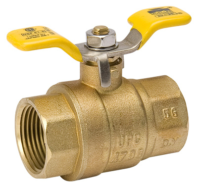 3/4" BRS FPT T Valve