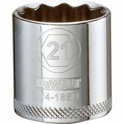 3/8"DR 21mm 12PT Socket