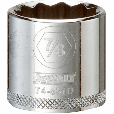 3/8"DR 7/8" 12PT Socket