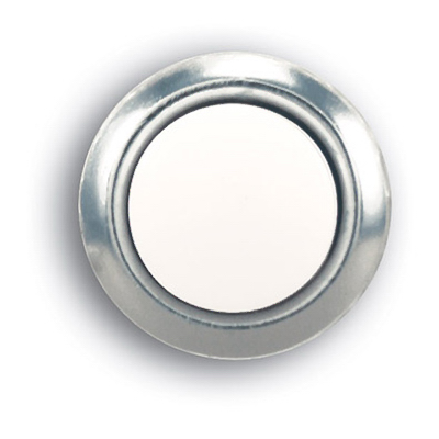 SLV/WHT Push Button
