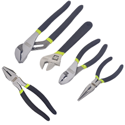 MM 5PC Plier/Wrench Set