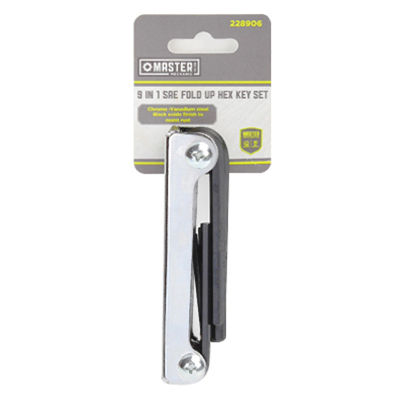 MM 9In1 Fold Up Hex Key