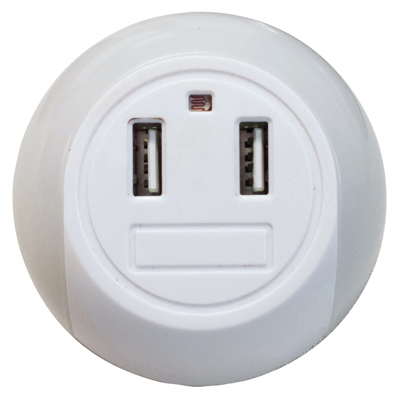 2USB LED Night Light