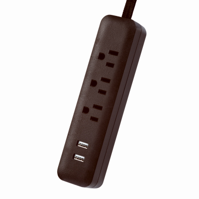 6' BLK Fab Cord/Strip
