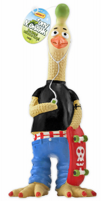 LG Mohawk Chick Dog Toy