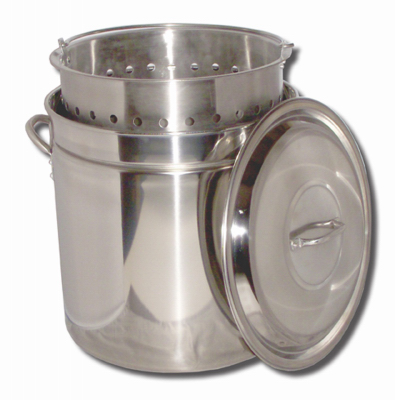 62QT SS Pot/Basket