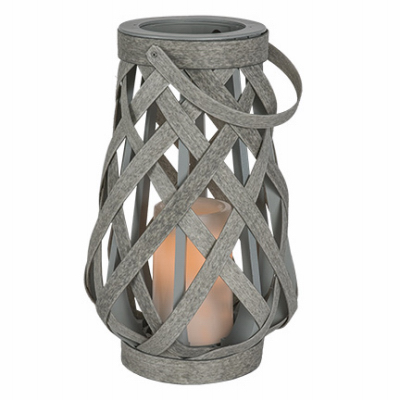 10" Rattan Lantern