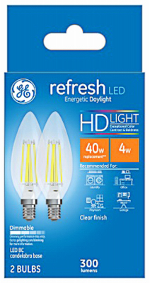 GE 2PK 4W BC Ref Bulb