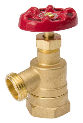 1" BRS Bent GDN Valve