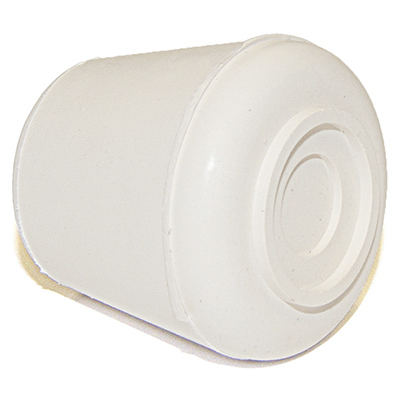 TG 4PK 3/4"WHT Rubb Tip