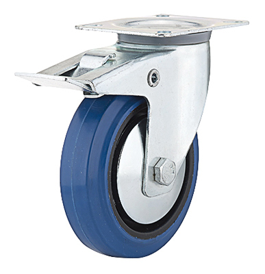 5"BLU Swiv Caster/Brake