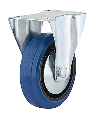 5" BLU Rigid PLT Caster