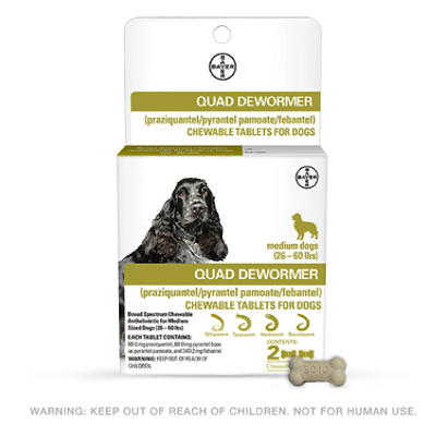 2PK MED Dog Dewormer