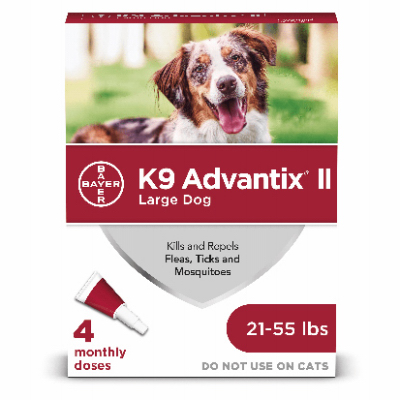 4PK LG RED Dog Control