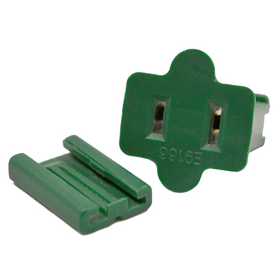 25PK GRN Fem Slide Plug