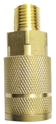 MM 1/4" MNPT T Coupler