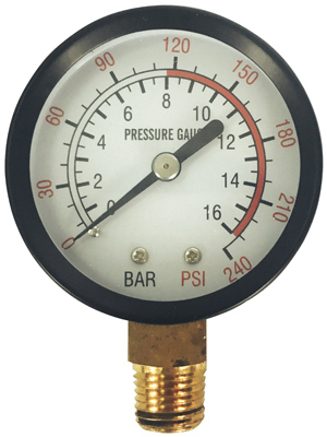 MM 0-250 PSI Gauge