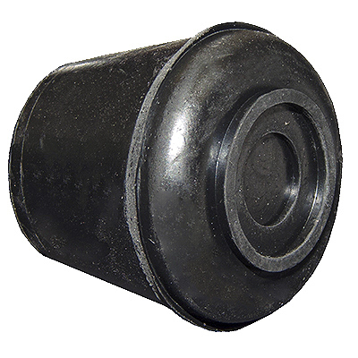 3/4" BLK Rubb Leg Tip