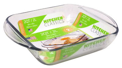8x8 Glass SQ Bake Dish