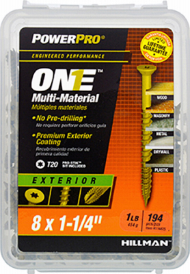 194PK 8x1-1/4 EXT Screw