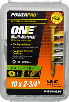 69PK 10x2-3/4 EXT Screw
