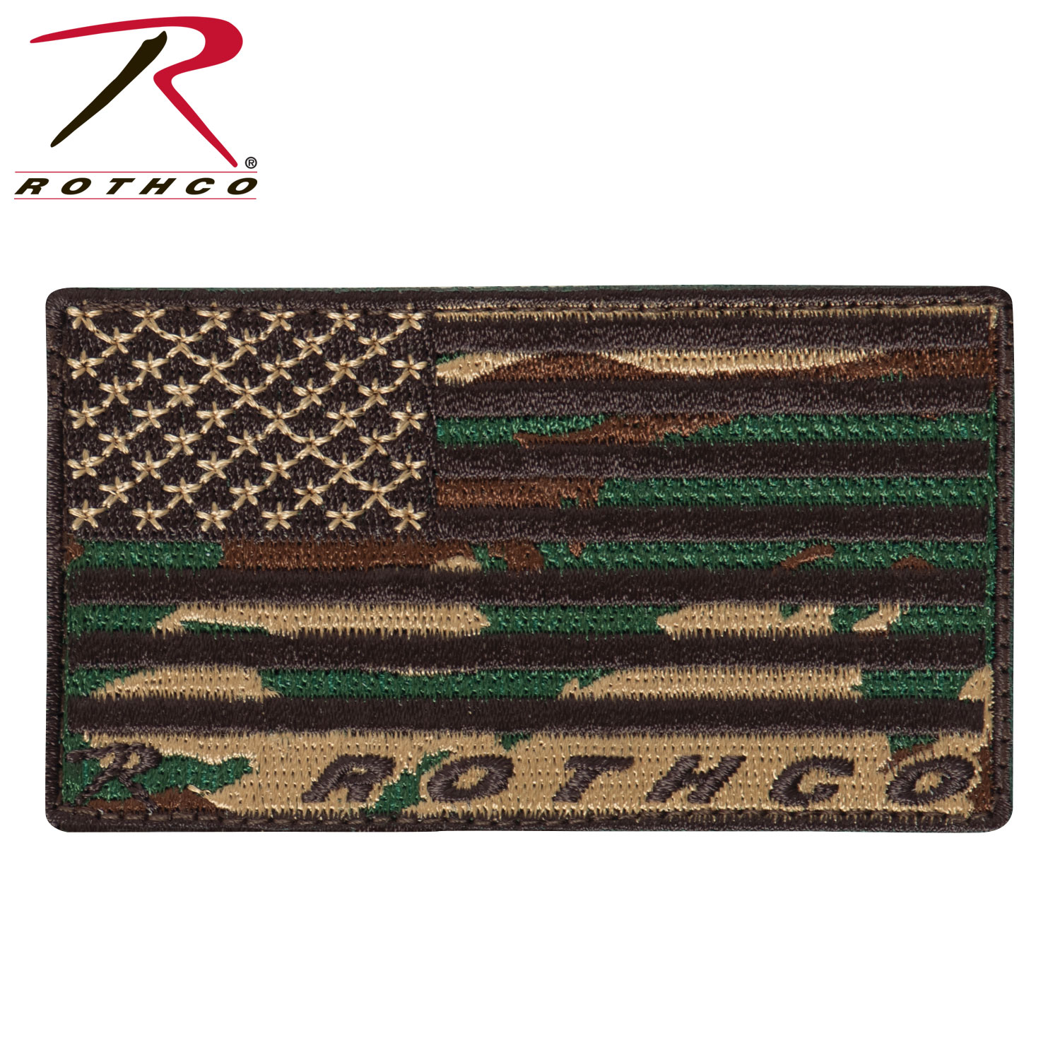 Rothco Brand US Flag Patch