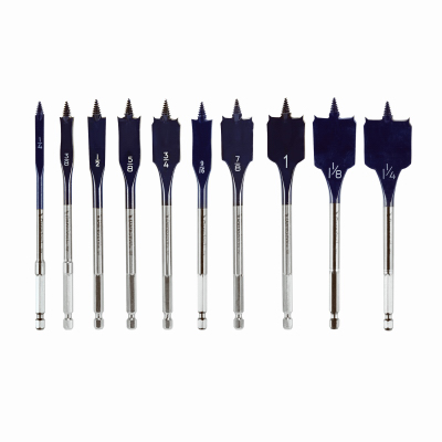 10PC Spade Bit Set