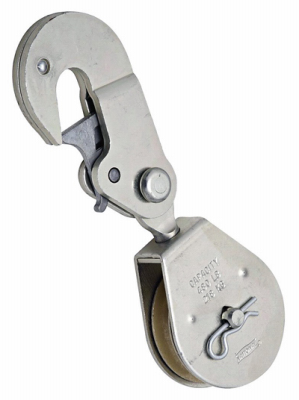 2" ZN SGL Latch Pulley