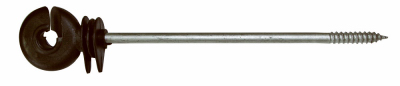 6"BLK WD Post Insulator