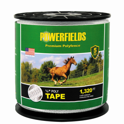 1/2x1320 WHT Poly Tape