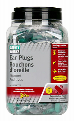 200PR Foam Ear Plugs
