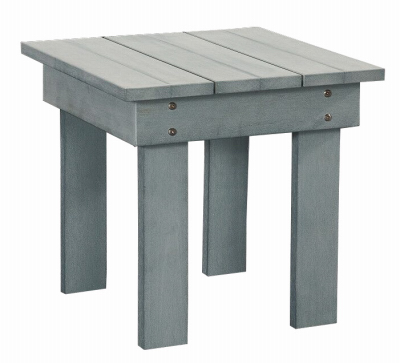 18" BLU SQ Side Table